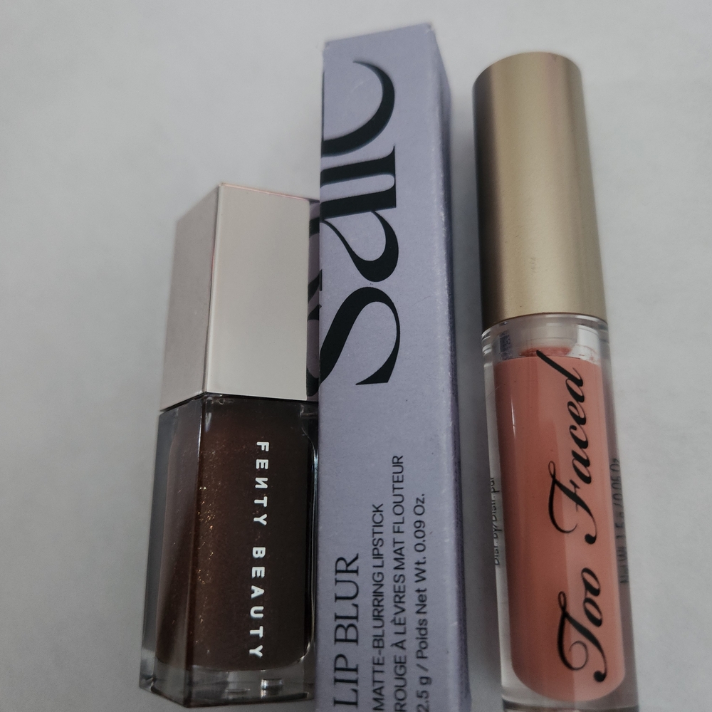Fenty Beauty Liquid Lipstick Trio – Neutral Brown & Nude Shades